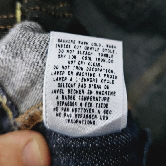 MARCIANO | embellished pocket distressed bootcut mid rise jeans - Picture 8 of 9